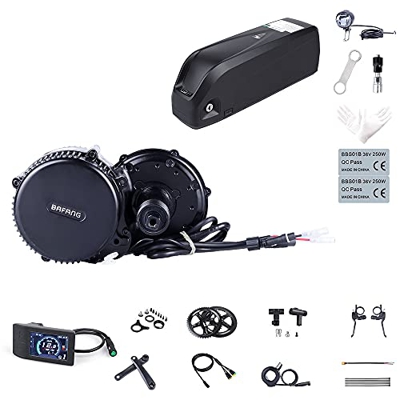 BAFANG Ebike BBS02B 48V 750W Kit de Conversión de Bicicleta de montaña con Motor Central Bicicleta