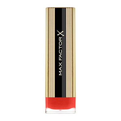 Max Factor - Barra de labios Color Elixir Lipstick con vitamina E, tono Intensely Coral 060