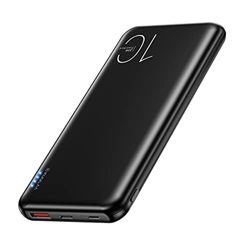 Power Bank 10000mAh, PD20W QC3.0 Carga Rápida, con Dos entradas y Salidas Compatible con iPhone 12/11, Samsung Galaxy, Google, Huawei(Negro) precio