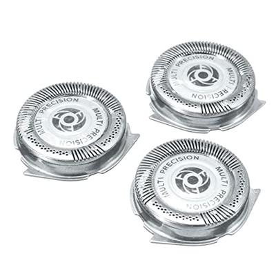 Atlojoys Reemplazo de 3 uds de Cuchillas de Afeitar eléctricas, Repuesto de Cabezales de Cuchilla para afeitadoras Philips Series 5000 SH50/51/52 HQ8