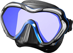 TUSA Paragon S - Máscara de buceo con filtro UV profesional, color azul características