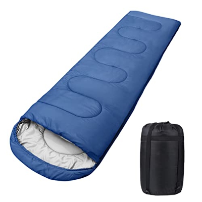 Saco de Dormir, 220 x 80 cm 1 kg Saco de Dormir de Camping Saco de Dormir Adultos, Bolsa de Dormir para Primavera y Verano, Saco de Dormir Ultraligero