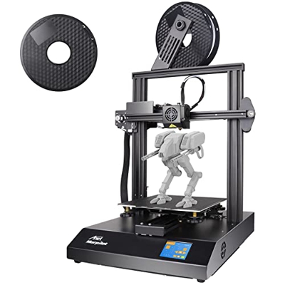morpilot Impresora 3D Storm G1, Placa Magnética Extraíble, Carga & Descarga Automática de Filamentos, Reanudación de Impresión, Marco Aluminio Base Me