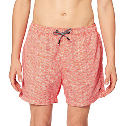 Superdry SD Studios Swim-Pantalón Corto para natación Tabl, Mono Hex Granadine, XL para Hombre en oferta