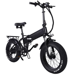 Bicicleta Plegable Eléctrica Neumático Gordo 20"* 4" con Batería 48V 15Ah, Bicicleta De Montaña De Ciudad De Largo Alcance características