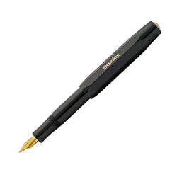 Kaweco Classic Sport Pluma estilográfica con plumín de acero chapado en oro de 23 quilates y punta de iridio para cartuchos de tinta I Kaweco Sport es en oferta