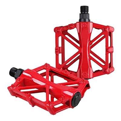 Pedales de Bicicleta MTB, Pedal de Bicicleta para Caminante Antideslizante, aleación de Aluminio Duradero, Ultraligero Pedal de Bicicleta de montaña (