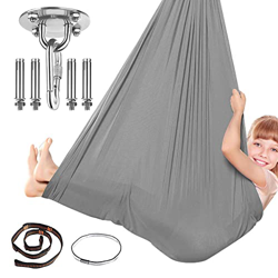Columpio para terapia de interior, hamaca para niños, columpio sensorial, columpio cuddle interior, elástico características