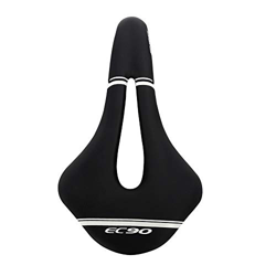 VOANZO Sillín de Bicicleta Ciclismo Soft EVO Saddle Bike Seat para MTB Road Mountain Bike Accesorios (Negro) en oferta