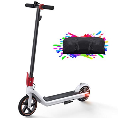 Patinete Electrico Niño, Ruedas 8 Pulgadas, Scooter Eléctrico con Autonomía 15 km, Velocidad Máxima 15 km/h, 150W Motor, con Bolsa de Patinete, Patine
