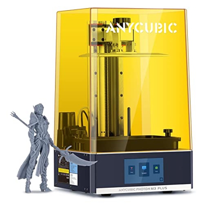 ANYCUBIC Photon M3 Plus Impresora 3D de resina, Impresora de 3D Con pantalla LCD monocromática 6K de 9,25'', nube Anycubic, alimentación automática, t
