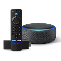 Echo Dot (3.ª generación) - Antracita con Fire TV Stick (incluye controles del TV) precio