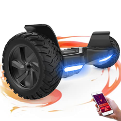 GeekMe Hoverboards Patinete Eléctrico Todo Terreno Scooter de Equilibrio con Potente Motor Luces LED Bluetooth para Adultos y Niños 8.5 Pulgadas precio