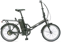 i-Bike Fold Flip ITA99 - Bicicleta eléctrica Plegable Unisex para Adulto, Color Negro, única precio