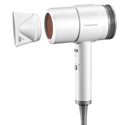 Cozeemax Secador de Pelo, Secador Iónico, Concentrador, 1600 W, 1,6 m cable de alimentación, blanco en oferta