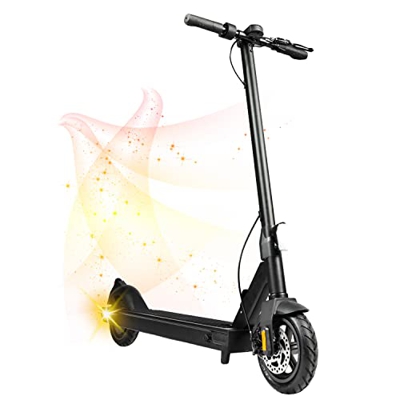 Patinetes Eléctricos para Adultos, E-Scooter Plegable de 36V con Sistema de Doble Freno, 3 Modos de Velocidad, Pantalla LCD Multifuncional, Autonomía 