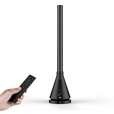 Ventilador de Torre, U ULTTY 2 en 1 Ventilador sin Aspas con 4 niveles de calefacción y 9 niveles de ventilador, protección contra sobrecalentamiento 