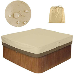 Impermeable 600D Oxford Square Hot Tub Cover Outdoor SPA Cubiertas a Prueba De Polvo Protección UV Al Aire Libre SPA Top Cover Protector Canopy precio