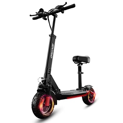 Patinete Eléctrico Adultos, Scooter Eléctrico con Batería 48V 16Ah, Neumáticos Todo Terreno de 10", Plegable Patinetes Eléctricos Todoterreno, IENYRID