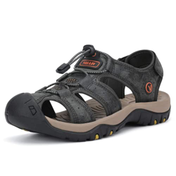 Sandalias Hombre Sandalia de Senderismo Plataforma Calzados Deportivas Suede Slipper Gris 40 características