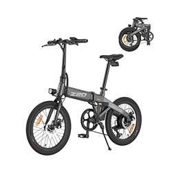 HIMO Bicicleta eléctrica plegable Z20 para adultos, bicicleta eléctrica de 20 pulgadas con batería de iones de litio extraíble de 36 V y 10 Ah, disco  precio