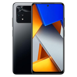 Teléfono Xiaomi Poco M4 Pro, Color Negro (Power Black), 128 GB de Memoria, 6 GB de RAM, Dual Sim, Pantalla AMOLED de 6,43". Cámara Principal de 64 MP. precio