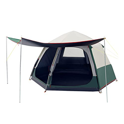 PUCHIKA Tienda de campaña Pop-up para exteriores, 5-6 personas, tienda de campaña automática, tienda familiar con bolsa de transporte, impermeable, an precio