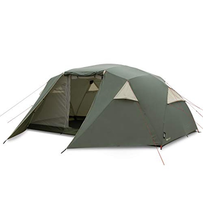 Qeedo Light Birch XL Tienda Trekking, 7 Personas, Medida de empaque (70 x 25 cm), Ligera (11.8 kg)