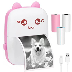 Mini Impresora para Movil, Impresoras fotográficas portátiles, Impresora de Bolsillo, Impresora de teléfono móvil, Impresora térmica para Diario, Viaj características