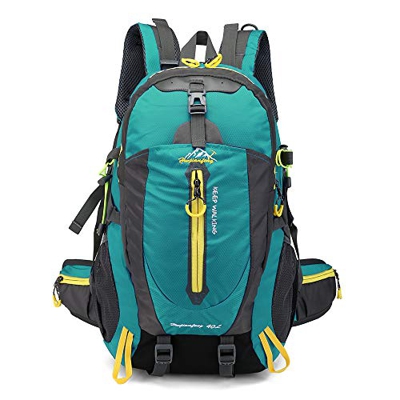 Lixada 40L Resistente al Agua Mochila, Portátil Mochila Trekking, Laptop Daypack, Durable Impermeable, para Escalada, Viajes, Actividades al Aire Libr