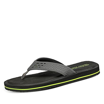 Skechers Tocker Saga Bora, Chanclas Hombre, Gray, 48.5 EU