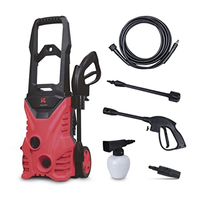Di4 Acqua Rs3 Hidrolimpiadora de Alta Presión, Bomba de Aluminio de 115 Bares, 1600W de Potencia, Lanza Desmontable, Caudal de Agua 300L/h, Manguera d