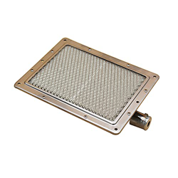 JUSTSHENGKUANG Barbacoa Accesorios Kit de reemplazo del Calentador de la Placa de cerámica del Quemador 220 * 170 mm Quemador de Gases de Gas licuado  precio