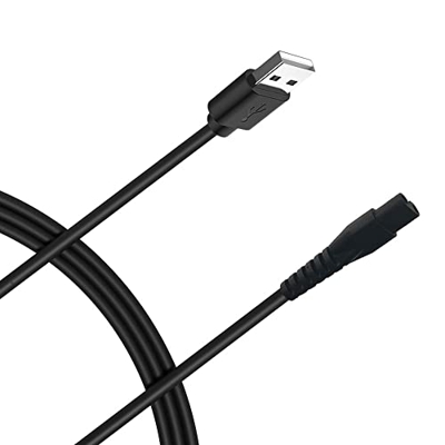 Cable de carga USB para Skull Shaver Pitbull Gold PRO, Skull Shaver Pitbull Platinum Pro, Skull Shaver Palm, Reemplazo del cargador de alimentación pa