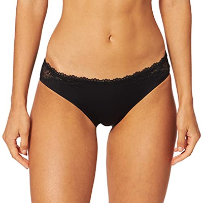Calvin Klein Bikini Estilo Ropa Interior, Black, L para Mujer