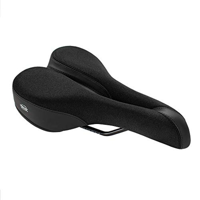 Planet Bike - Asiento clásico para Hombre, Color Negro, súper cómodo para montaña, híbrido, eléctrico y estacionario, Alivio anatómico para Mayor Como