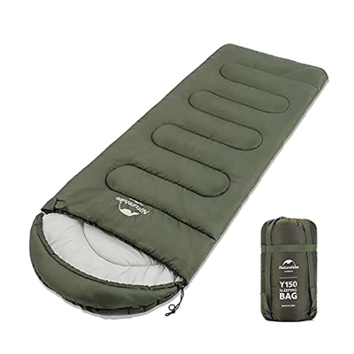 Naturehike Saco de Dormir 3 Estaciones, Resistente al Agua, Ultraligero para Adultos, para Camping, Senderismo, Actividades al Aire Libre, 220 x 85 cm