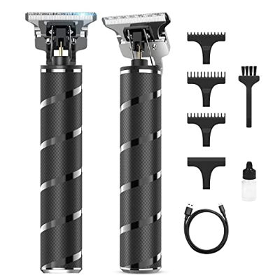 Maquina Cortar Pelo Profesional, Cortapelos Hombre, Máquina de Cortar Pelo y Recortador de Barba Inalámbrico con 3 Peines Guía, Kit de Recorte para Us