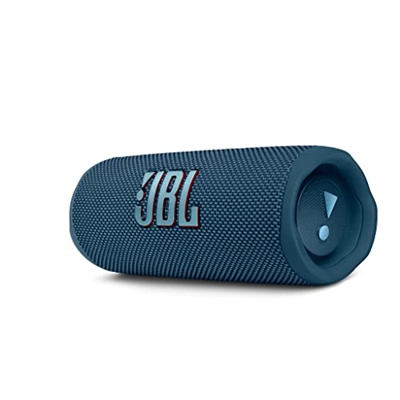JBL Altavoz Bluetooth portátil Flip 6 - Altavoz resistente al agua y al polvo IPX67, compatible con JBL PartyBoost, hasta 12h de batería, azul