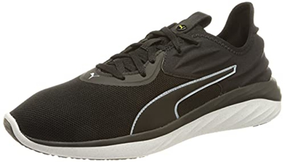 PUMA Better Foam Emerge 3D, Zapatillas para Correr Hombre, Black Blue Fog, 40 EU