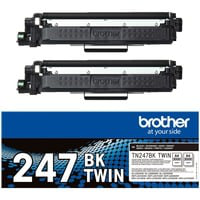 TN-247BKTWIN cartucho de tóner 2 pieza(s) Original Negro precio
