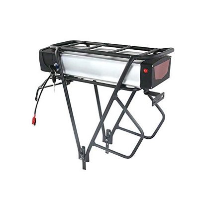 (3-7 Días para Llegar) 48V 20Ah Batería de Bicicleta eléctrica para Rack Trasero para Motor de 1800W 1500W 1200W 1000W 750W 500W 350W (YJ04-48V20AH(20