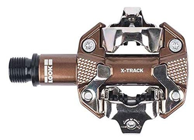 Look X-Track Pedales para Bicicleta, Color Bronce, Unisex Adulto, Gravel Bronze, Talla única