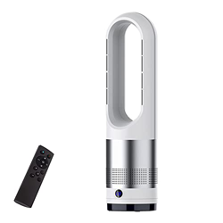 Ventilador Calentador Sin Aspas, Calentador De 1400/2000 W Y Ventilador De Torre Purificador De Aire De 10 Velocidades, Temporizador De 8 Horas, Panta características