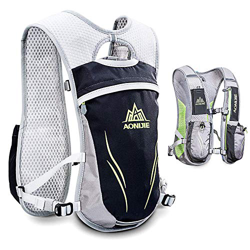 HIANTAA LigeroI Running Mochila Hidratación, 5.5L Chaleco Hidratacion, para Outdoors Mochilas Trail Marathoner Running Race, Reflectante Impermeable y precio