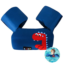 FORMIZON Chaleco de Natación para Bebé, Chaleco Flotante para Niños con Brazalete, Nadar Aprendiendo Chaleco de Natación con Correa Ajustable Hebilla  características