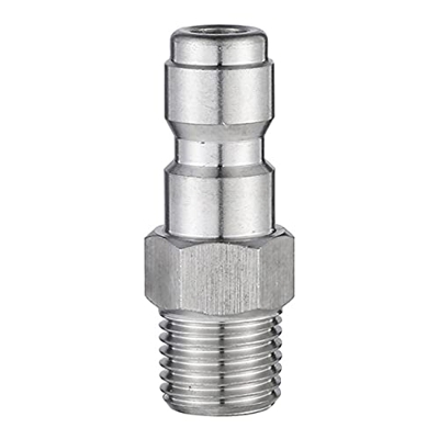 Sahkgye Conector Enchufe RáPido Espuma de Nieve para Lavador una PresióN Adaptador de Lanza de Varilla de Pistola PulverizacióN 1/4 Pulgadas Accesorio