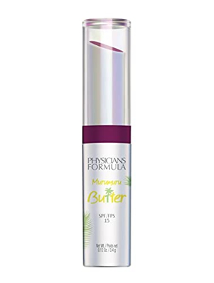 Physicians Formula - Murumuru Butter Lip Cream SPF 15 - Barra de Labios Permanente y Cremosa SPF 15, Aporta Volumen, Nutre y Protege - Con Manteca de 