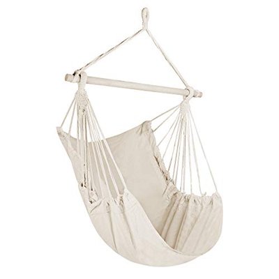 EASY EAGLE Silla de Hamaca Algodón para Interior/al Aire Libre