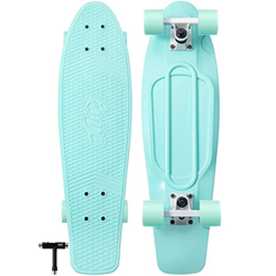 ARROW BOARD - KMX Mini patineta de Crucero Skateboard de 27 Pulgadas, Nickel Board Completa para Adolescentes, Adultos, jóvenes, niños y niñas Penny B características